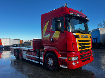 Camion plateau Scania R500 V8 Highline 6x2, Retarder, Euro 5: photos 2