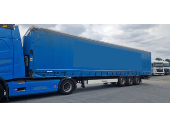 Semi-remorque rideaux coulissants KRONE SD