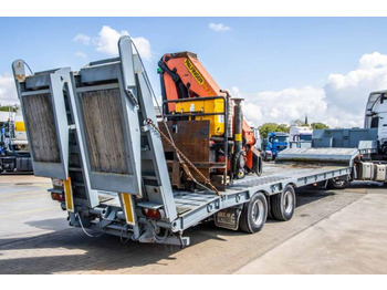 Semi-remorque surbaissé Castera CRANE/KRAN/GRUE-PALFINGER 22002 (2xHydr.): photos 5