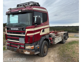 Camion ampliroll SCANIA R124