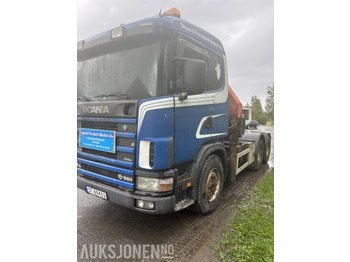 Camion grue SCANIA R164