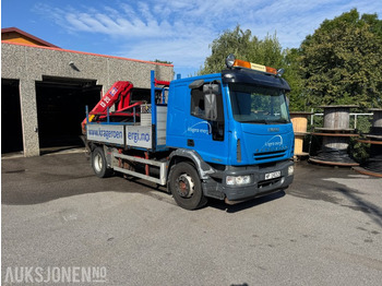 Camion grue 2005 Iveco Eurocargo - Kranbil - HMF1320 K4 kran: photos 4