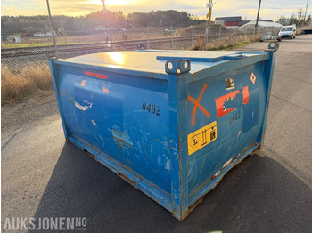 Matériel de chantier Fuel Proof dieseltank 3000L med lokk og tilkoblinger: photos 3