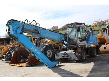 Pelle sur pneus Terex Fuchs MHL331: photos 3