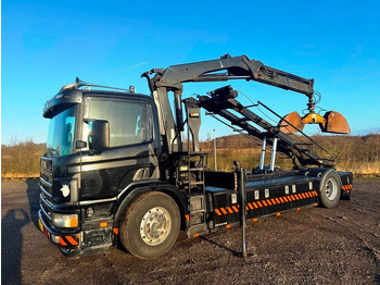 Camion - système de câble Scania P94-260 Palfinger crane PK 15002. rotor and hydr. for grabbe.: photos 4