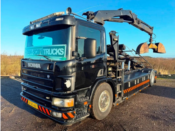 Camion - système de câble Scania P94-260 Palfinger crane PK 15002. rotor and hydr. for grabbe.: photos 2