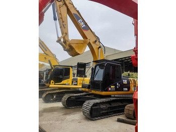 Pelle sur chenille earth-moving machinery Japan caterpillar used hydraulic tracked excavator 320D 320DL for sale: photos 3