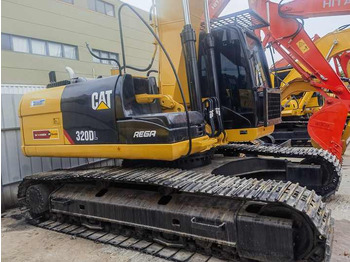 Pelle sur chenille earth-moving machinery Japan caterpillar used hydraulic tracked excavator 320D 320DL for sale: photos 4
