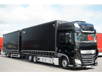 Camion à rideaux coulissants DAF XF 480
