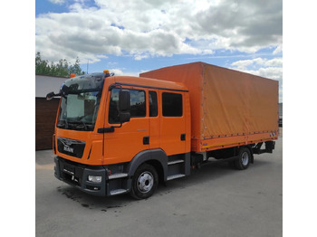 Camion à rideaux coulissants MAN TGL 8.180
