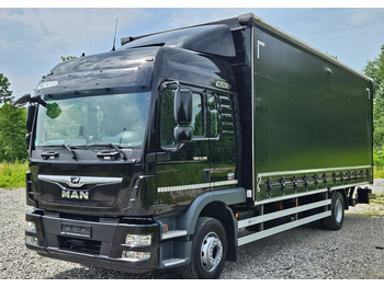Camion à rideaux coulissants MAN TGM 15.290 / FIRANKA / 2019R / SPROWADZONY/ 7500 ŁADOWNOŚĆ / 18 PALET / E6 / JAK NOWY / WINDA /: photos 2
