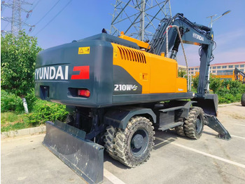 Pelle sur pneus Hyundai Korea imports Hyundai 210 Wheel excavator [ Copy ]: photos 2