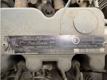 Moteur pour Engins de chantier Deutz BF4M2011 ENGINE: photos 2 Moteur pour Engins de chantier Deutz BF4M2011 ENGINE: photos 2