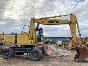 Pelle sur pneus Komatsu PW 170 ES: photos 5