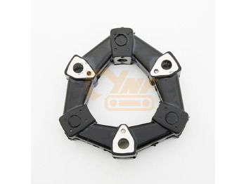 Embrayage et pièces neuf 4393115 Excavator Parts Hydraulic Pump Flexible Rubber Coupling 16A 16AS For Excavator PC30 PC35-5 PC35-8 PC40 EX55 ZAX55: photos 2