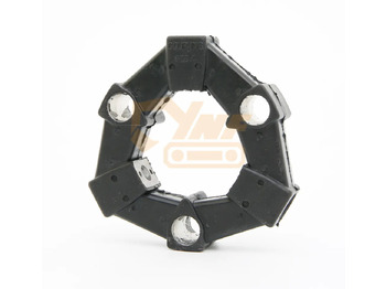 Embrayage et pièces neuf 4393115 Excavator Parts Hydraulic Pump Flexible Rubber Coupling 16A 16AS For Excavator PC30 PC35-5 PC35-8 PC40 EX55 ZAX55: photos 5