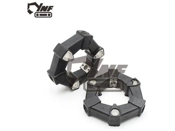 Embrayage et pièces neuf 4393115 Excavator Parts Hydraulic Pump Flexible Rubber Coupling 16A 16AS For Excavator PC30 PC35-5 PC35-8 PC40 EX55 ZAX55: photos 3