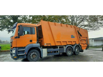 Benne à ordures ménagères MAN 26.320 Müllwagen Faun Variopress: photos 3