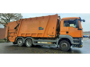Benne à ordures ménagères MAN 26.320 Müllwagen Faun Variopress: photos 5