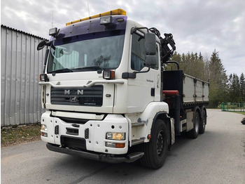Camion benne MAN TGA 26.430 6X2-2 BL/M 3-WAY TIP+PALFINGER PK23500: photos 2