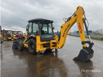 Tractopelle 2018 New Holland B80B-SS 4x4 Backhoe Loader: photos 4