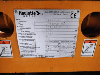 Haulotte OPTIMMM8 en leasing occasion Haulotte OPTIMMM8: photos 5