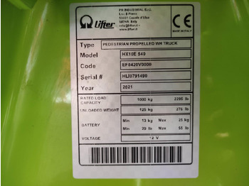 Transpalette Pramac HX10E 540: photos 5