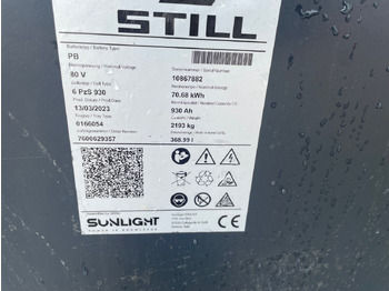 Accumulateur pour Matériel de manutention Sunlight 80V   6 PzS 930: photos 2