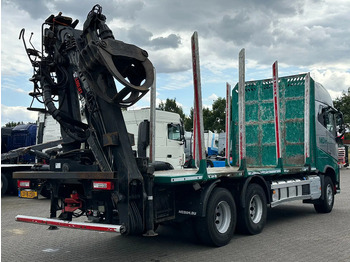 Camion grumier Volvo FH 16.750 6x4 Hiab 125Z Crane Engine Problem! Wood Transporter Euro 6: photos 3