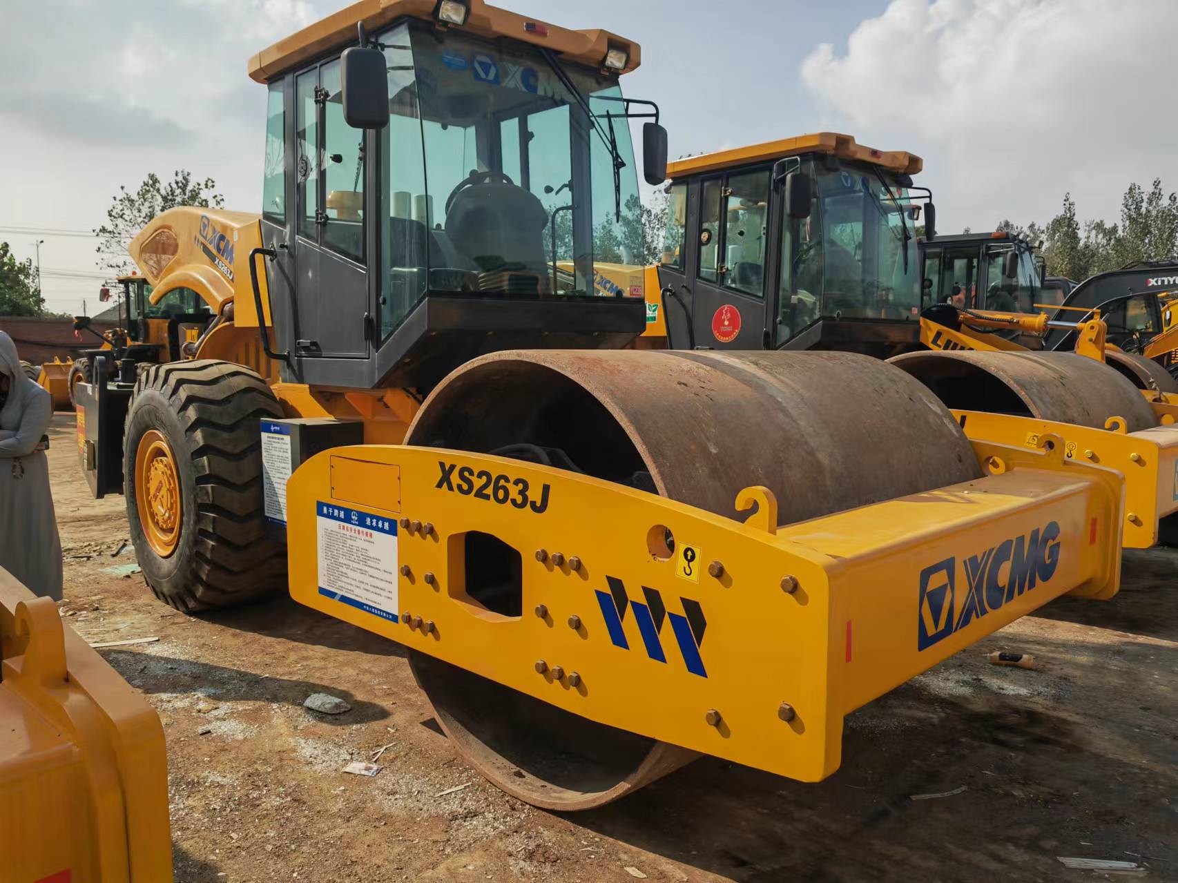 Compacteur à pieds de mouton/ Monocylindre XCMG XS263J