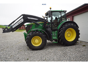 Tracteur agricole JOHN DEERE 6215R