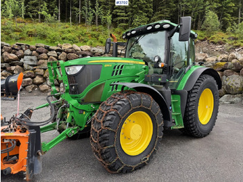 Tracteur agricole JOHN DEERE 6155R
