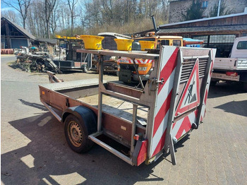 Remorque Nissen Verkehrsleittafel Absperrtafel Verkehrssicherungsanhänger: photos 3