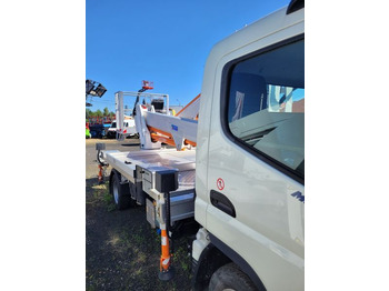 Camion avec nacelle Mitsubishi Canter Fuso 3C13 podnośnik koszowy 20 m Multitel MXE200: photos 4