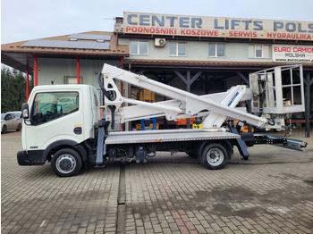 Camion avec nacelle Nissan Cabstar NT400 podnośnik koszowy 20 m Multitel HX195: photos 5