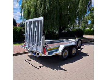 Remorque porte engin neuf PRZYCZEPA LAWETA DO MINIKOPARKI POD KOPARKĘ z rampą 2700KG