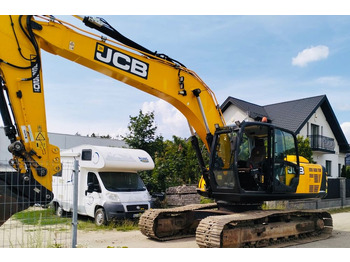 Pelle sur chenille JCB JS220LC
