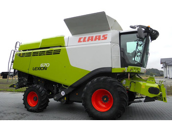 Moissonneuse-batteuse Claas Lexion 670 2019 Rok, Heder V 770, Najbogatsza Wersja, Nie Malowany, Stan Idealny: photos 2 Moissonneuse-batteuse Claas Lexion 670 2019 Rok, Heder V 770, Najbogatsza Wersja, Nie Malowany, Stan Idealny: photos 2