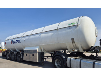 Semi-remorque citerne pour transport de gaz BC-LDS NCG-48/ EMERSON/ LPG/ PROPANE: photos 2