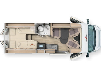Fourgon aménagé Malibu Van charming coupé 640 LE K *ACC*Autom*MJ 2025!!: photos 2
