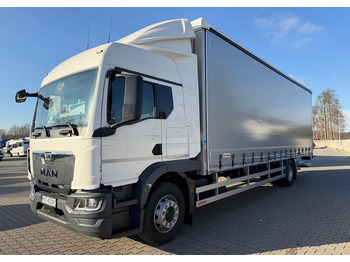 Camion à rideaux coulissants MAN TGM 18.250 FIRANA 22 euro palety!: photos 2