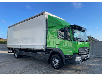 Camion à rideaux coulissants Mercedes-Benz ATEGO 1624/ KABINA SYPIALNA!: photos 4