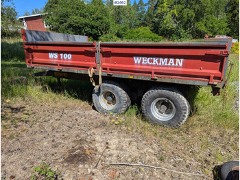 Remorque benne Tipper Weckman WS100: photos 2