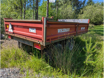 Remorque benne Tipper Weckman WS100: photos 4