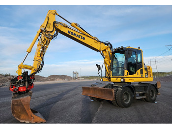 Pelle sur pneus KOMATSU PW148-8