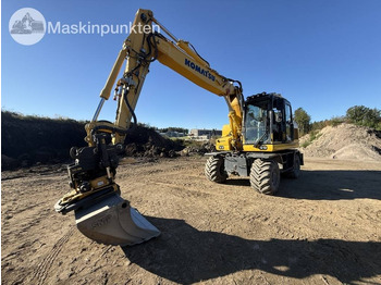 Pelle sur pneus KOMATSU PW160