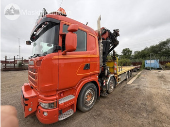 Camion grue SCANIA R 450