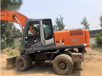Pelle sur pneus HITACHI ZX210W: photos 5