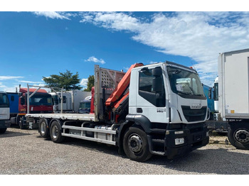 Camion plateau IVECO Stralis