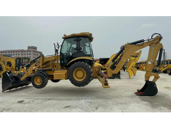 Tractopelle Cheap Prices Good Condition High Performance CAT 420F Used Backhoe Loader for Sale: photos 4